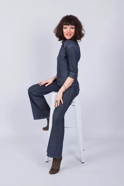 Photo de mannequin senior femme pour book