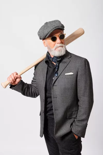 Photo de mannequin senior homme
