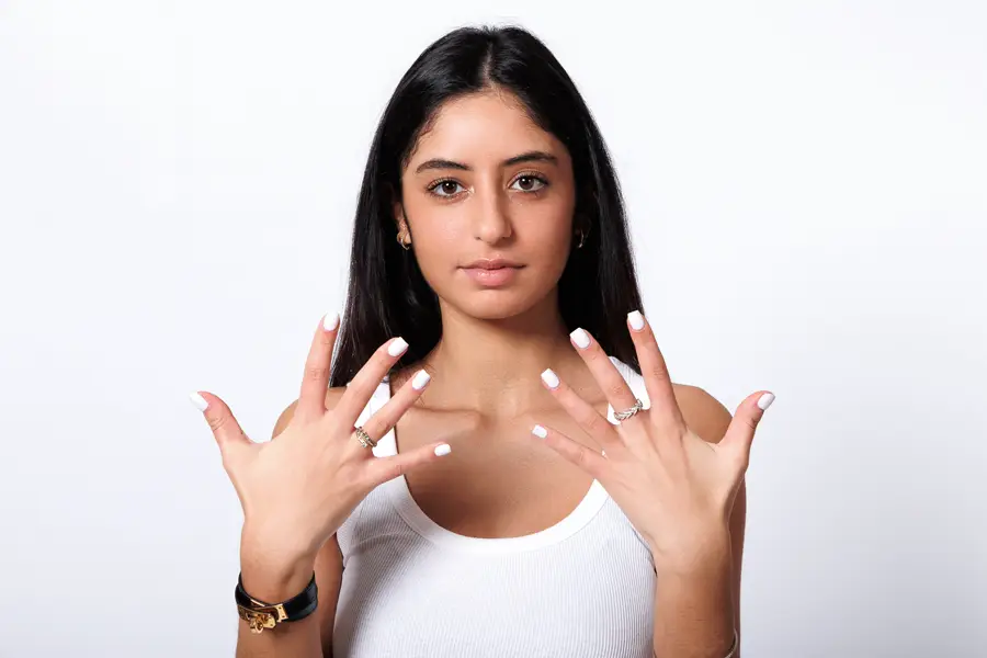 Exemple de polas pour montrer les mains